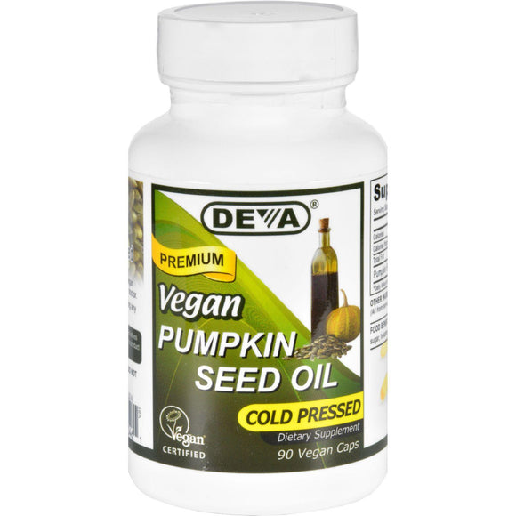 Devan Vegan Vitamins Pumpkin Seed Oil - Vegan - 90 Vegan Capsules - Vita-Shoppe.com