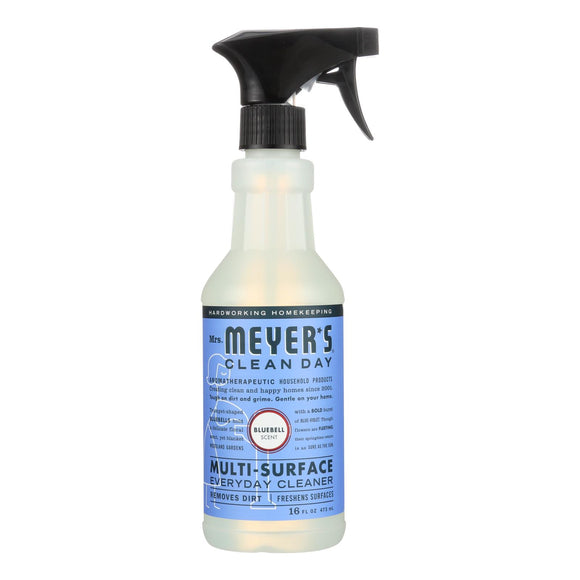 Mrs. Meyer's Clean Day - Multi-surface Everyday Cleaner - Blubell - 16 Fl Oz - Case Of 6 - Vita-Shoppe.com
