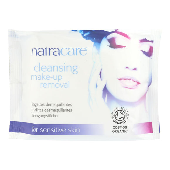 Natracare Make-up Removal Wipes - Cleansing - 20 Count - Vita-Shoppe.com