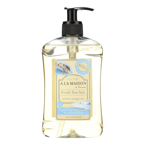 A La Maison French Liquid Soap - Fresh Sea Salt - 16.9 Oz - Vita-Shoppe.com