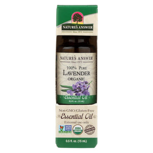 Natures Answer Essential Oil - Organic - Lavender - .5 Oz - Vita-Shoppe.com