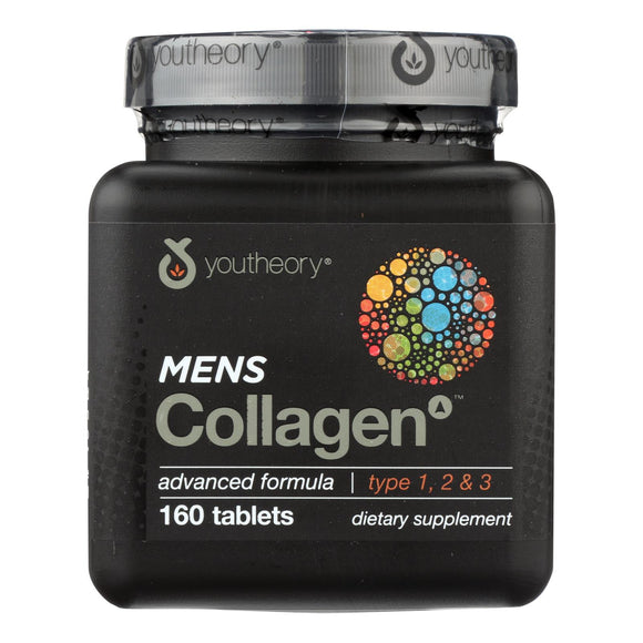 Youtheory Collagen - Mens - Advanced - 160 Tablets - Vita-Shoppe.com