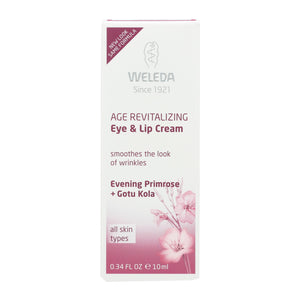 Weleda Eye And Lip Cream - Age Revitalizing - Evening Primrose - .34 Oz - Vita-Shoppe.com
