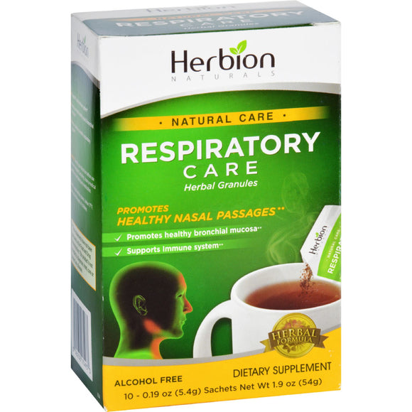 Herbion Naturals Respiratory Care - Natural Care - Herbal Granules - 10 Packets - Vita-Shoppe.com