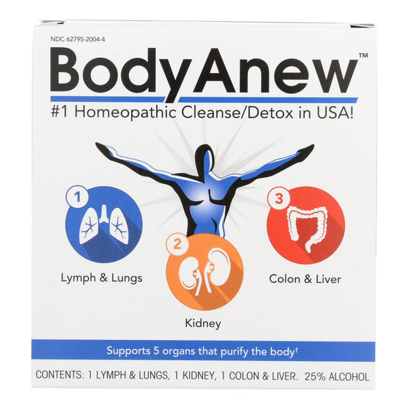 Bodyanew - Cleanse - Multipack Oral Drops - 50 Ml - 3 Count - Vita-Shoppe.com