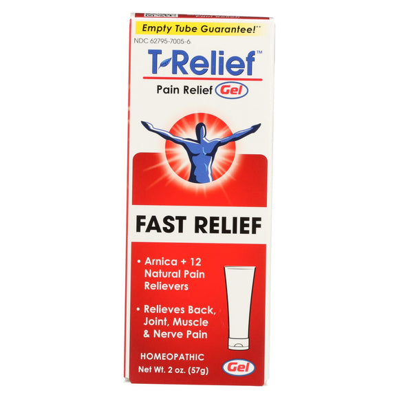T-relief - Pain Relief Gel - Arnica Plus 12 Natural Ingredients - 1.76 Oz - Vita-Shoppe.com