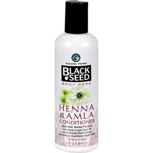 Black Seed Conditioner - Henna And Amla - 8 Oz - Vita-Shoppe.com