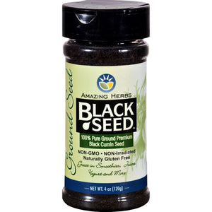 Black Seed Black Cumin Seed - Ground - 4 Oz - Vita-Shoppe.com