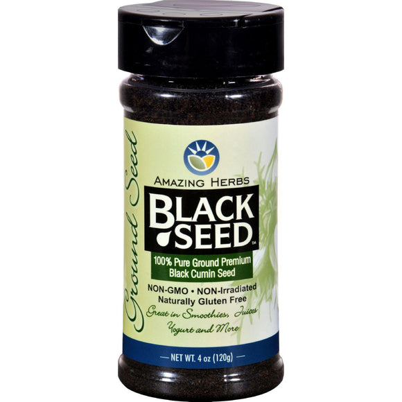 Black Seed Black Cumin Seed - Ground - 4 Oz - Vita-Shoppe.com