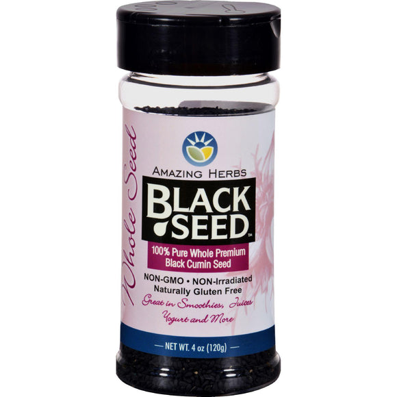 Black Seed Black Cumin Seed - Whole - 4 Oz - Vita-Shoppe.com