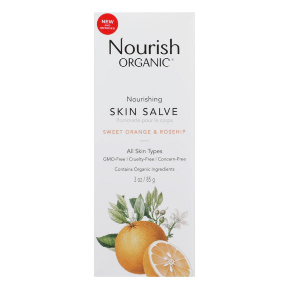 Nourish Organic Skin Solve - Organic - Sweet Orange And Rosehip - 3oz - Vita-Shoppe.com