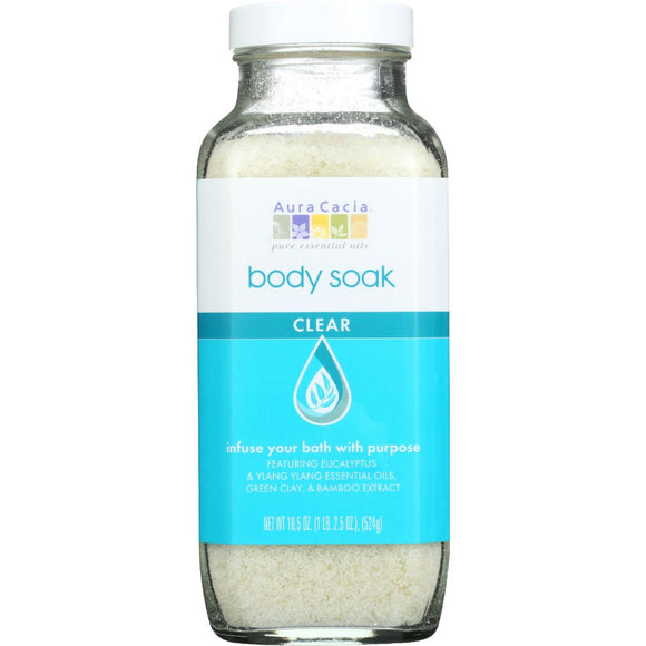 Aura Cacia Body Soak - Clear - 18.5 Oz - 1 Each - Vita-Shoppe.com