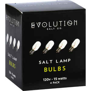 Evolution Salt Bulb - Clear - 15 Watt - Pack Of 4 - Vita-Shoppe.com