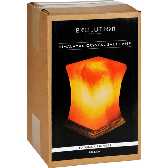 Evolution Salt Crystal Salt Lamp - Pillar - 1 Count - Vita-Shoppe.com