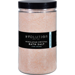 Evolution Salt Bath Salt - Himalayan - Fine - 26 Oz - Vita-Shoppe.com