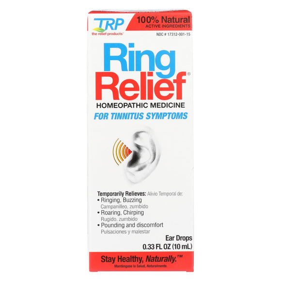 Trp Ear Drops - Ring Relief - .33 Oz - Vita-Shoppe.com