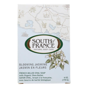 South Of France Bar Soap - Blooming Jasmine - 6 Oz - 1 Each - Vita-Shoppe.com