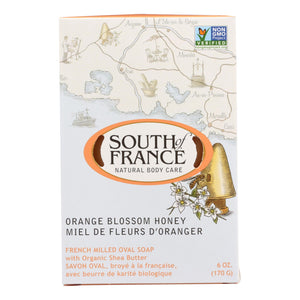 South Of France Bar Soap - Orange Blossom Honey - 6 Oz - 1 Each - Vita-Shoppe.com