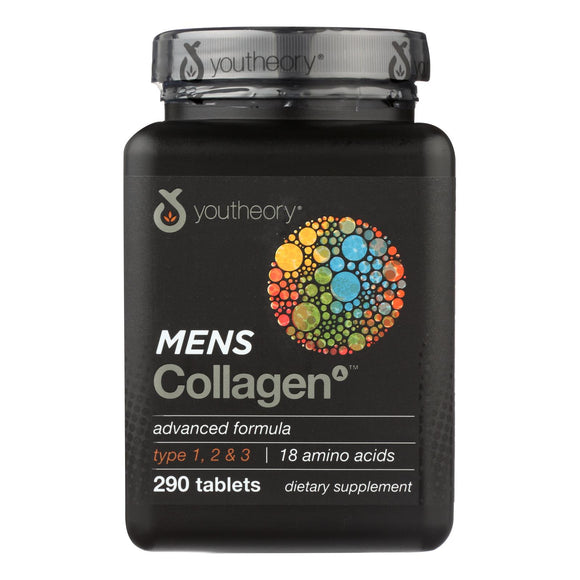 Youtheory Collagen - Mens - Advanced - 290 Tablets - Vita-Shoppe.com