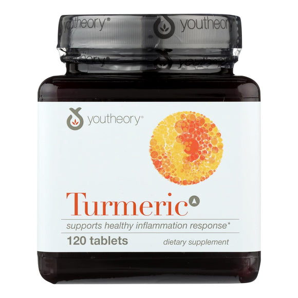 Youtheory Turmeric - Advanced Formula - 120 Tablets - Vita-Shoppe.com
