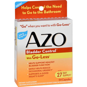 Azo Bladder Control - 54 Capsules - Vita-Shoppe.com