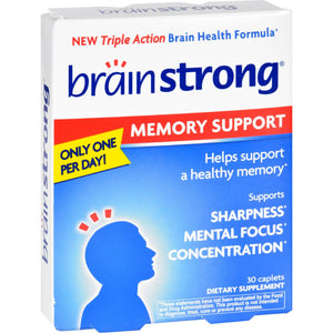 Brainstrong Memory Support - 30 Capsules - Vita-Shoppe.com