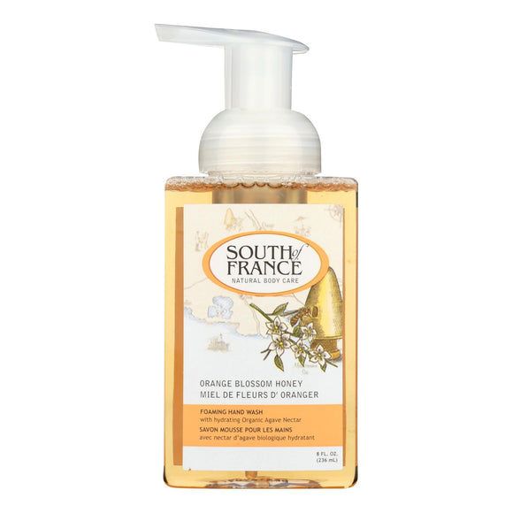 South Of France Hand Soap - Foaming - Orange Blossom Honey - 8 Oz - 1 Each - Vita-Shoppe.com