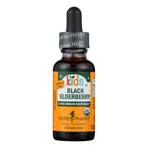 Herb Pharm - Kids Black Eldbry Glcry - 1 Each-1 Fz - Vita-Shoppe.com