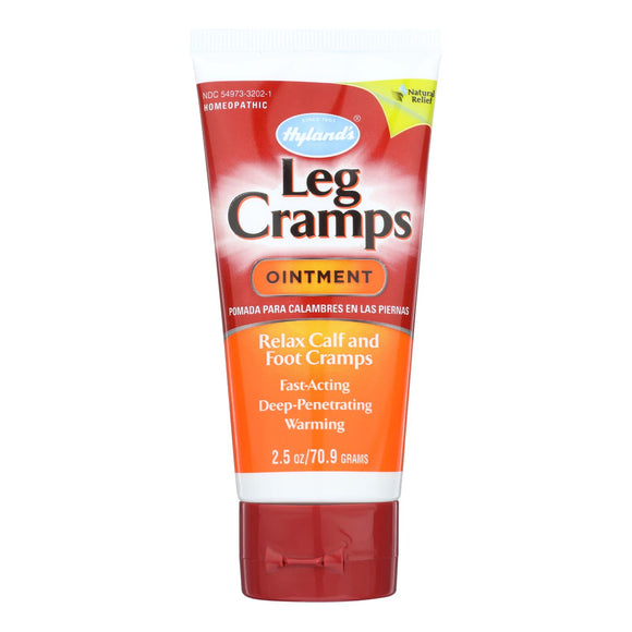 Hylands Homeopathic Leg Cramps - Ointment - 2.5 Oz - Vita-Shoppe.com