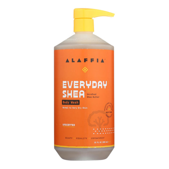 Everyday Shea Unscented Body Wash  - 1 Each - 32 Oz - Vita-Shoppe.com