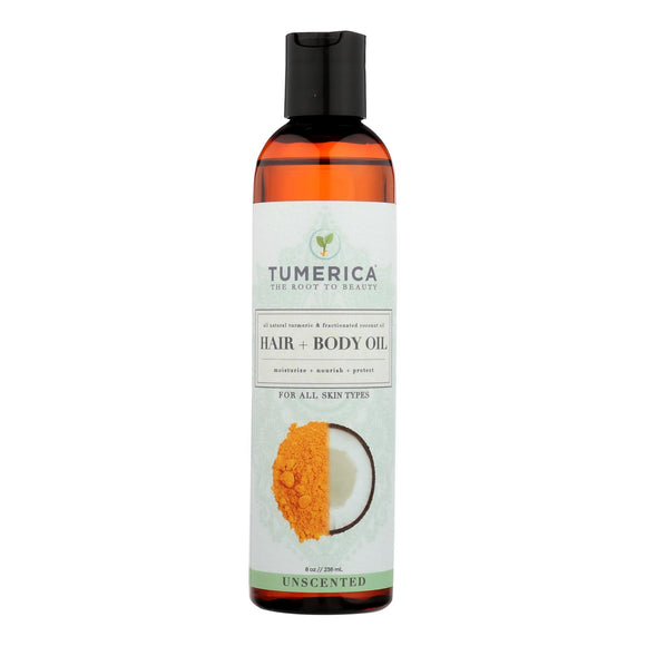 Tumerica Hair And Body Oil - Coconut - Turmeric - 8 Oz - Vita-Shoppe.com