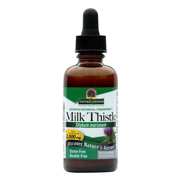 Nature's Answer - Af Milk Thistle - 1 Each - 2 Fz - Vita-Shoppe.com