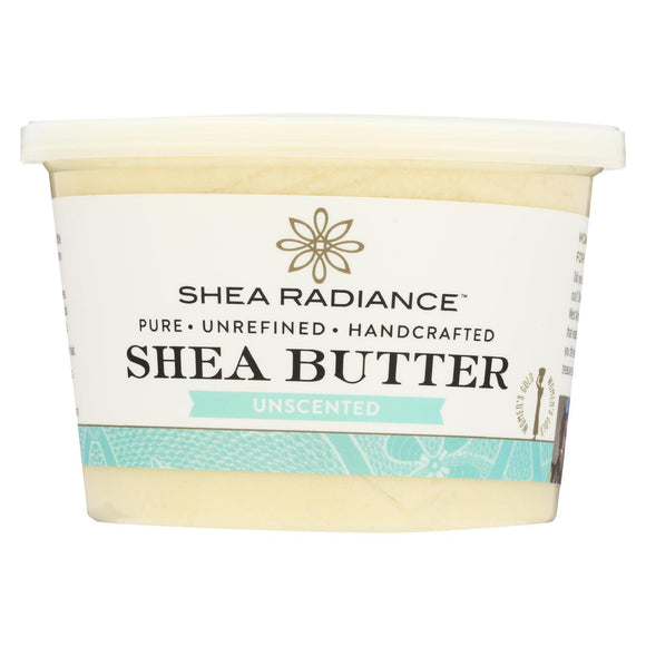 Shea Radiance Unscented Shea Butter  - 1 Each - 14 Oz - Vita-Shoppe.com