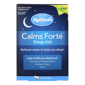 Hylands Homeopathic Calms Fort? - Sleep Aid - 50 Tablets - Vita-Shoppe.com