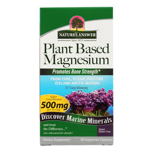 Nature's Answer Plant-based Magnesium Dietary Supplement  - 1 Each - 90 Cap - Vita-Shoppe.com