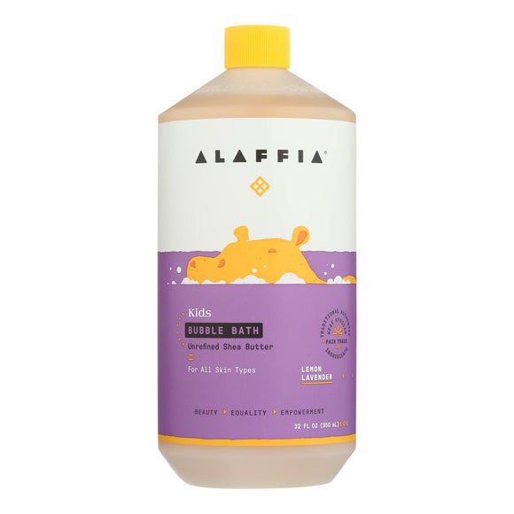 Alaffia - Everyday Bubble Bath - Lemon Lavender - 32 Fl Oz. - Vita-Shoppe.com