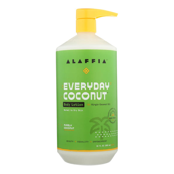 Alaffia - Everyday Lotion - Hydrating Coconut - 32 Fl Oz. - Vita-Shoppe.com