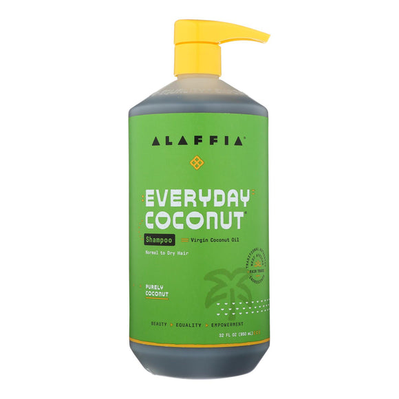 Alaffia - Everyday Shampoo - Coconut And Ginger - 32 Fl Oz. - Vita-Shoppe.com