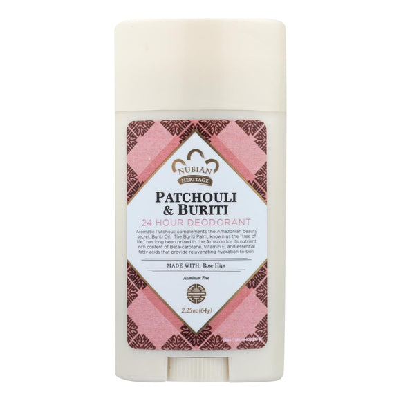 Nubian Heritage Patchouli And Buriti - Soap - 2.25 Oz. - Vita-Shoppe.com