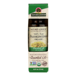Nature's Answer - Organic Essential Oil - Frankincense - 0.5 Oz. - Vita-Shoppe.com