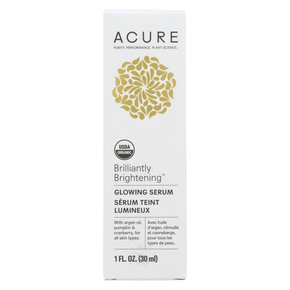 Acure Serum - Firming Facial - 1 Fl Oz - Vita-Shoppe.com