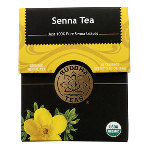 Buddha Teas - Organic Tea - Senna - Case Of 6 - 18 Count - Vita-Shoppe.com