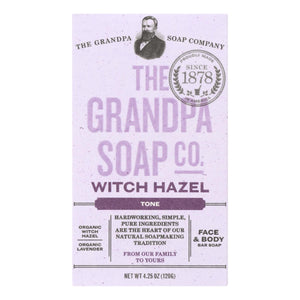 Grandpa Soap Soap - Witch Hazel - 4.25 Oz - Vita-Shoppe.com