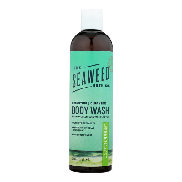 The Seaweed Bath Co Body Wash - Eucalyptus & Peppermint - 12 Fl Oz - Vita-Shoppe.com