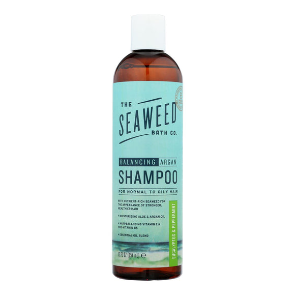 The Seaweed Bath Co Shampoo - Balancing - Eucalyptus - Pepper - 12 Fl Oz - Vita-Shoppe.com