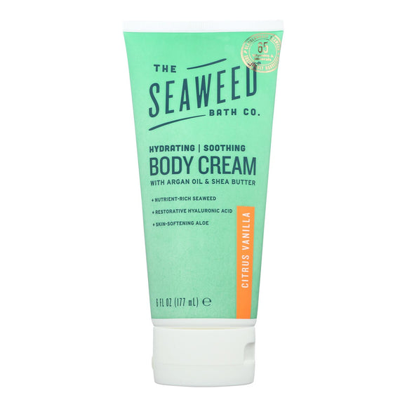 The Seaweed Bath Co - Body Cream Citrus Vanilla - 6 Oz - Vita-Shoppe.com