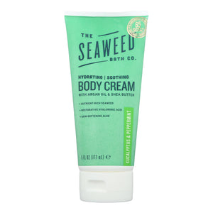 The Seaweed Bath Co Body Cream - Eucalyptus - Peppermint - 6 Oz - Vita-Shoppe.com