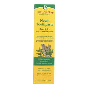 Organix South’s Neem Toothpaste  - 1 Each - 4.23 Oz - Vita-Shoppe.com