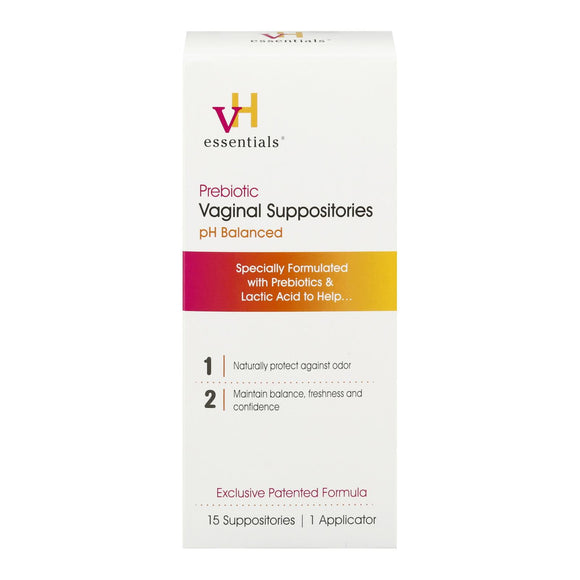 Vh Essentials - Vaginal Suppositories Pre - 1 Each - 15 Ct - Vita-Shoppe.com