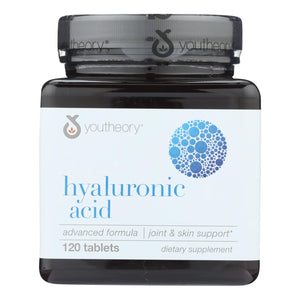 One Serving Size Of Youtheory Hyaluronic Acid Advanced  - 1 Each - 120 Tab - Vita-Shoppe.com